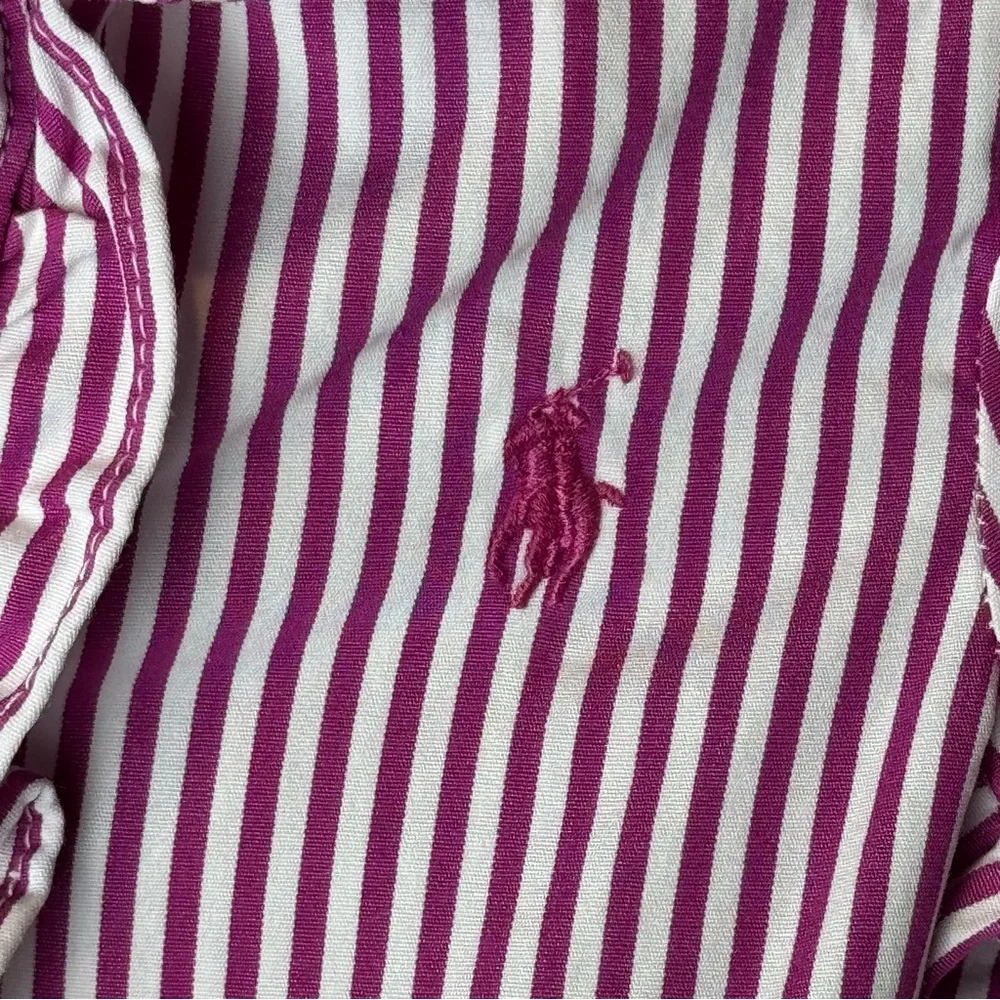 Ralph Lauren Striped Belted Dress 6M